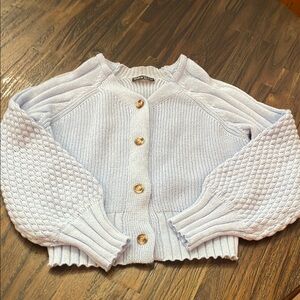 SHEIN Baby Blue Sweater Med